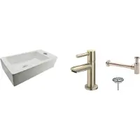 Wiesbaden Fonteinpack rhea mini 36x18x9 cm rechts rvs