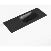 Mondiaz EDEN Urban solid surface inleg wastafel voor toiletmeubel 60cm. Positie wasbak rechts