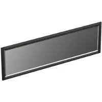 Forzalaqua Spiegel Gela 160x2x50 Cm Eiken Black Oiled