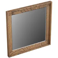Forzalaqua Spiegel Reno Vierkant 40x2x40 Cm Eiken Castle Brown
