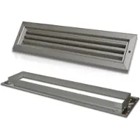 Weckx Deurrooster aluminium 53.8 cm