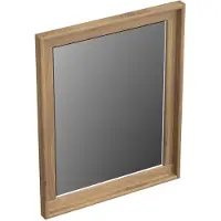 Forzalaqua Spiegel Reno 40x2x50 Cm Eiken Oyster