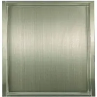 Sanilux Inbouwnis rvs voor in wand 30x30x7 cm