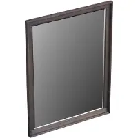 Forzalaqua Spiegel Reno 59.5x2x80 Cm Eiken Charcoal