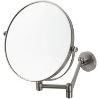 Aqualux Scheerspiegel pro 2500 draaibaar wand vergrotend rond rvs