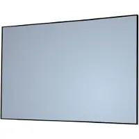 Sanicare Badkamerspiegel Q-Mirrors 80x70x2cm Zwart