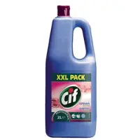 Cif schuurcrème, met bleekwater, flacon van 2 liter