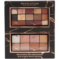 Revolution Reloaded Golden Sugar Eye & Face Palette Set - Gift Set - Cadeau