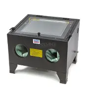 HBM SBC 90 Straalcabine Zwart