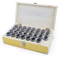 HBM 29 Delige C 5 Halve Maten Spantangenset
