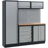 KRAFTWERK modulair werkplaatssysteem, 3-delig, 3964A