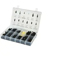 HBM assortiment push pin rivits 350 delig