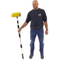 HBM 3m Telescopische Wasborstel Met Wateraansluiting