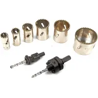 HBM 11 Delige Professionele Diamant Gatenzaag set 19 - 57 mm