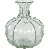 Clayre & Eef Vaas Ø 18x21 Cm Groen Glas