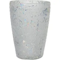 Clayre & Eef Witte Waxinelichthouder Ø 9*13 cm 6GL2955