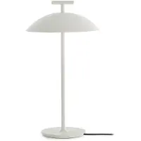 Kartell Design tafellamp Mini Geen-A, wit / opaal, Woon-/ Eetkamer, metaal, Design, tafellamp
