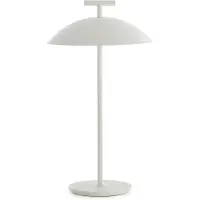 Kartell Mini Geen-A Tafellamp White | Battery wireless