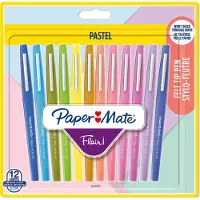 Paper Mate Flair Pastel Marker Pen Assorted 12 Units Veelkleurig Kinderen