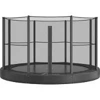 Akrobat Flat to the ground Trampoline Primus Antraciet 360 cm