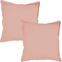 Matt & Rose Set Kussenslopen Nude - 65 x 65 cm - Gewassen Katoen