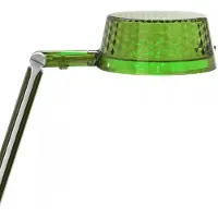 Kartell Tafellampe , Aledin Dec, Groen, Woonkamer, Kunststof, Modern
