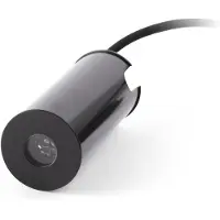 Faro Grund - ronde grondspot voor buiten - Ø 37 mm, Ø 32 mm inbouw - 2W LED incl. - IP67 – zwart – warm witte lichtkleur (3000K)