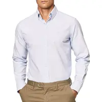 Hackett London Overhemd lichtblauw