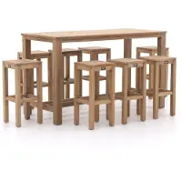 Rough furniture + 10% kassakorting | ROUGH-X 180cm barset 9-delig
