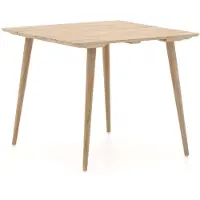 Rough furniture + 15% kassakorting | ROUGH-K dining tuintafel 90x90x75cm