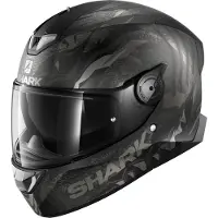 Shark Skwal 2 Iker Lecuona Mat Zwart Antraciet Zilver KAS Integraalhelm Maat XS