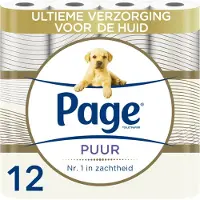 Page 3x Toiletpapier Puur 3-laags 4 Stuks