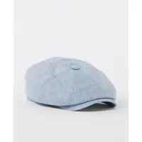Stetson Hatteras flat cap van linnen