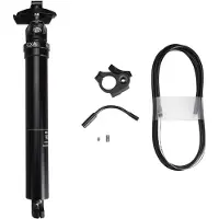 Exaform 900-i Telescopische zadelpen met zwarte interne kabelgeleiding Controle inbegrepen || Maat: 30.9 x 345 x 100