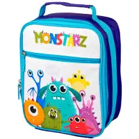 Puckator Draagbare lunch koeltas Monstarz print 21 x 11 x 25 cm - 5.8 L - Koeltas