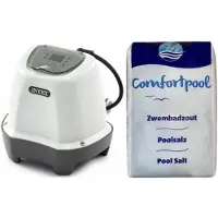 Intex - Zoutwatersysteem 26662GS & Zwembadzout 20 kg