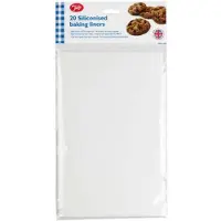 Tala Bakpapier, Met Siliconen Laag, 20 Stuks, 34 x 27 cm - Tala