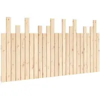 vidaXL Hoofdbord wandmontage 159,5x3x80 cm massief grenenhout