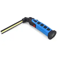 HBM LED 3 in 1 oplaadbare zaklamp 350 lumen, opvouwbaar, magnetisch