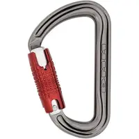 Dmm - Shadow - Beveiligde karabiner Kwicklock, grijs/rood