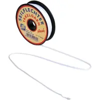 Pricenet Takelgaren, extra sterk gevlochten, gewaxed, 15m, wit