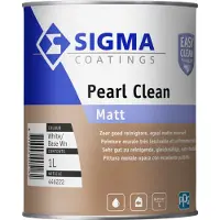 Sigma Pearl Clean Matt - Op Kleur Gemengd - 1L - Muurverf