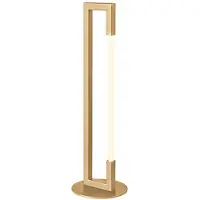 Label51 - Tafellamp Futuro - Goud - 16x16x53cm