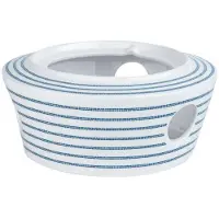 Laura Ashley theelicht Candy Stripe