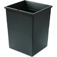 Hailo Losse Afvalemmer 55 liter donkergrijs voor systeem 360846