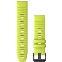 Garmin QuickFit Siliconen Horlogebandje - 22mm Polsbandje - Wearablebandje - Knal Geel