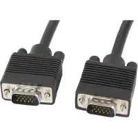 Lanberg VGA Cable CA-VGAC-10CC-0100-B 10 m Black