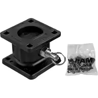 Ram Mounts RAM Voertuig Verwijder-Een-Paal Basis, Accessoires voor barcodescanners