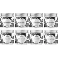 Ben & Anna BEN&ANNA - charcoal tandpasta Black - 8 Pak - Voordeelverpakking