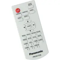 Panasonic Afstandsbediening geschikt voor de PT-VW540 beamer, vervangt N2QAYA000088 / N2QAYA000183